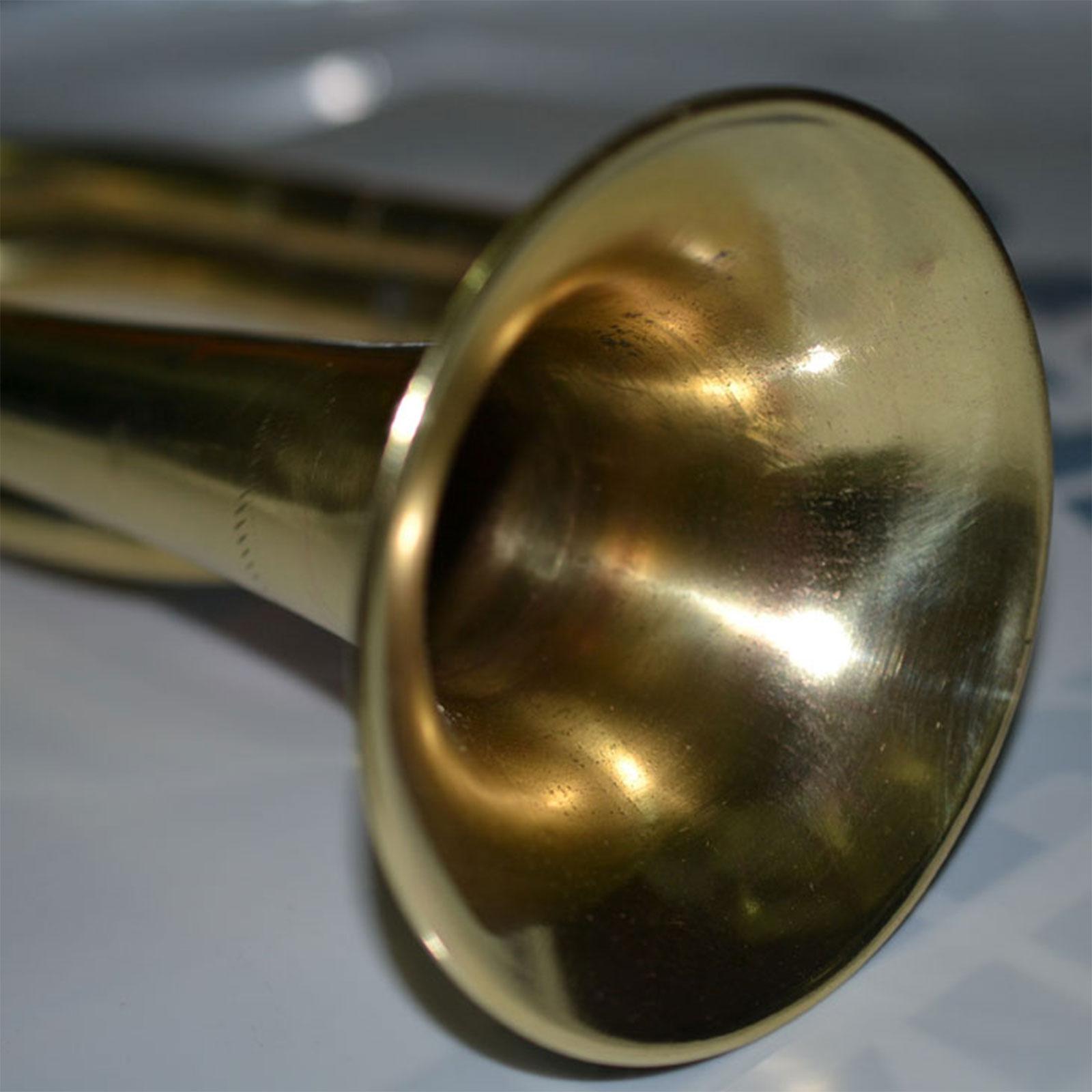 Musical Instrument Bugle - Trąbka kempingowa, instrument dęty blaszany, trąbka