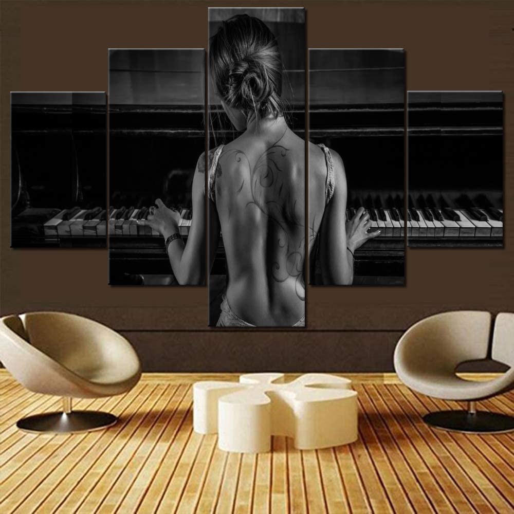 Picture Of Musical Instrument - Bez ramki 5 sztuk instrumenty muzyczne