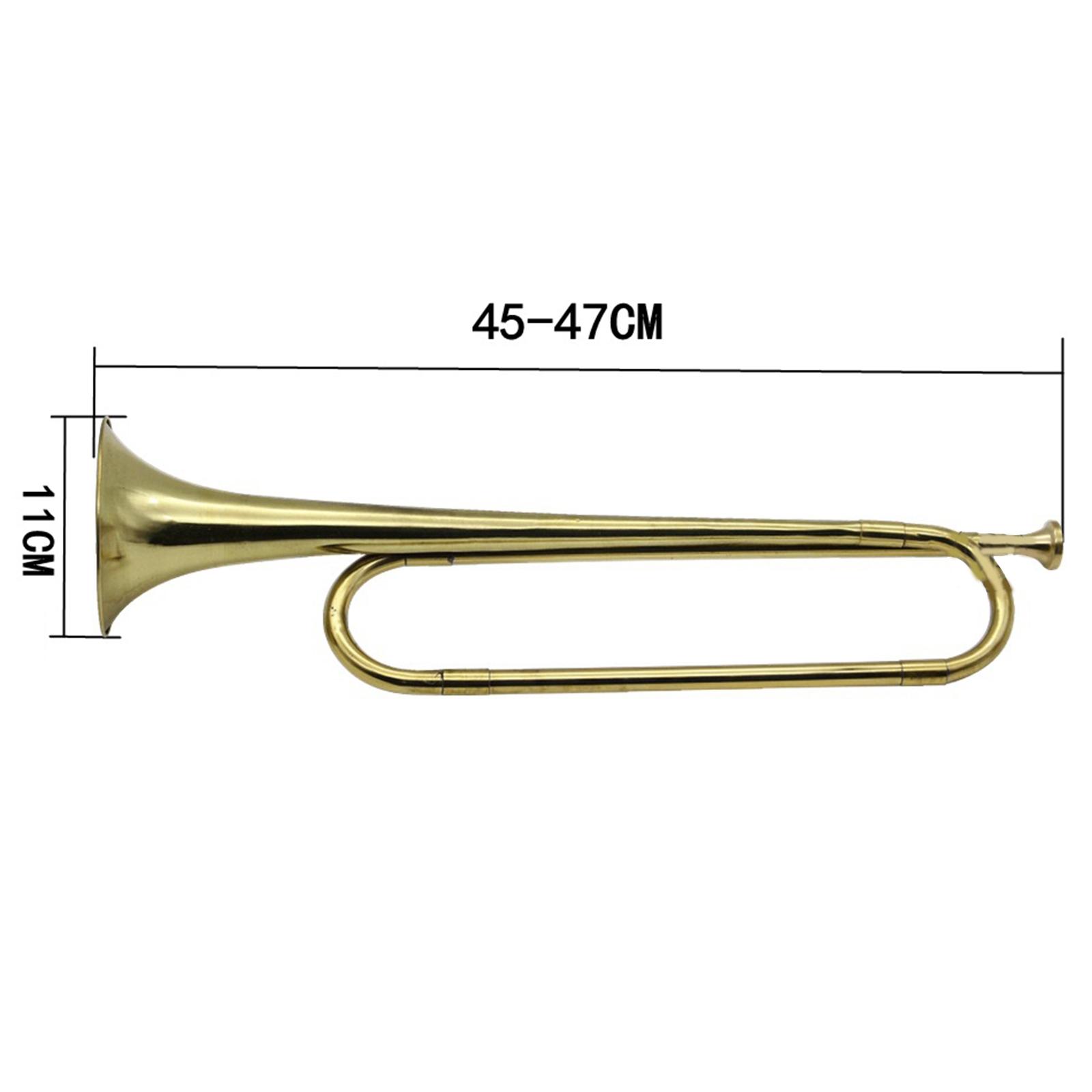 Musical Instrument Bugle - Trąbka z mosiądzu, instrument muzyczny, orkiestrę,