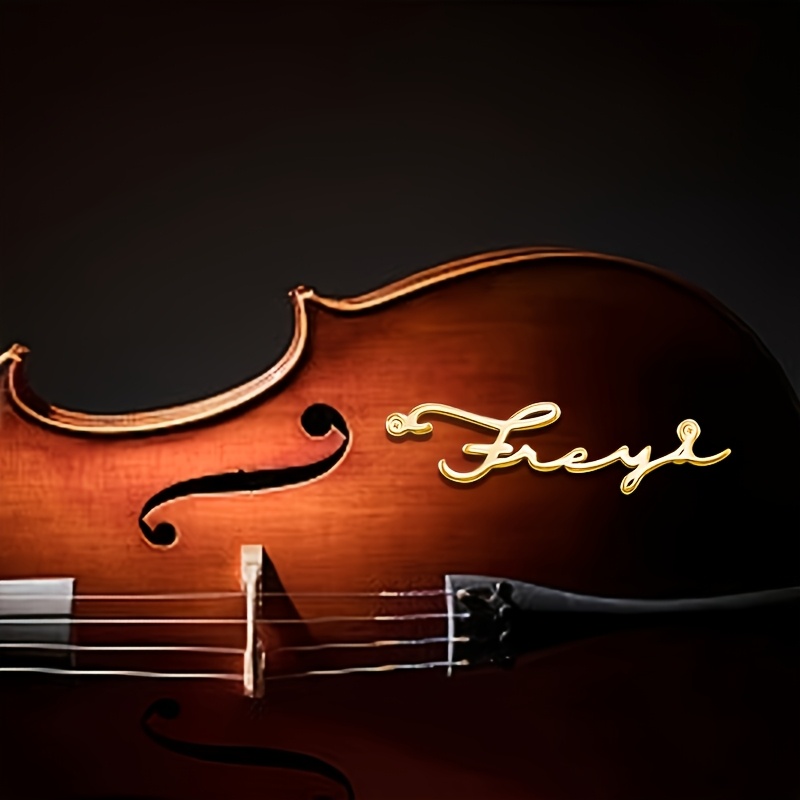 Musical Instrument And Names - [Personalizowane] Dekoracyjne tabliczki z imieniem, personalizowane