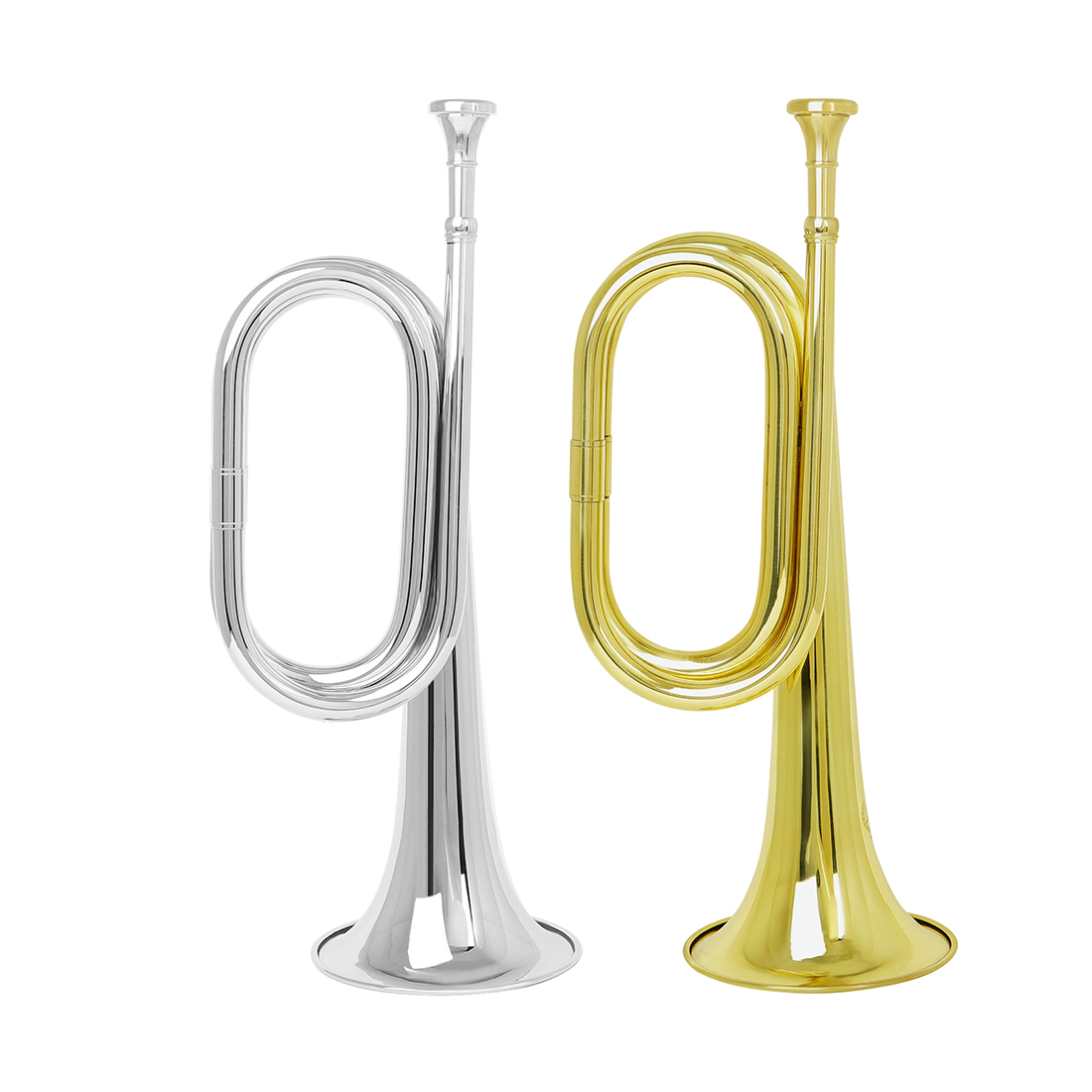 Musical Instrument Bugle - M MBAT hejngle Call trąbka mosiężny