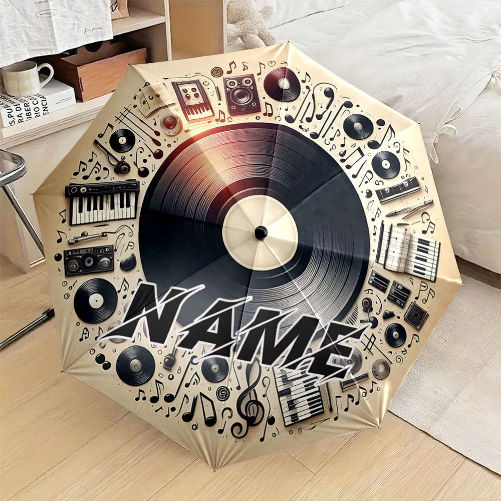 Parasol z personalizowanym nad – Musical Instrument And Names recenzja i cena