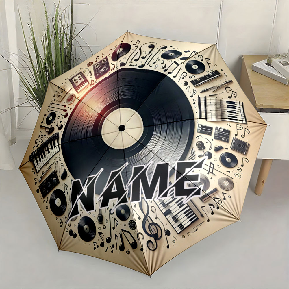 Parasol z personalizowanym nad – Musical Instrument And Names recenzja i cena