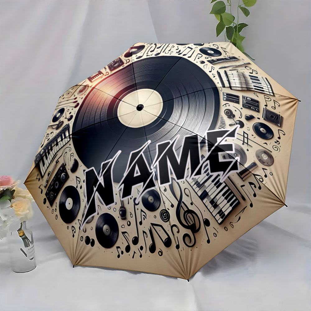 Parasol z personalizowanym nad – Musical Instrument And Names recenzja i cena