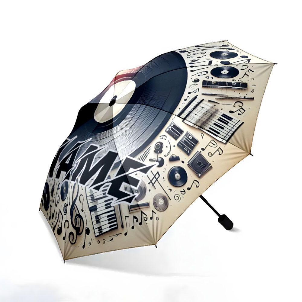 Parasol z personalizowanym nad – Musical Instrument And Names recenzja i cena