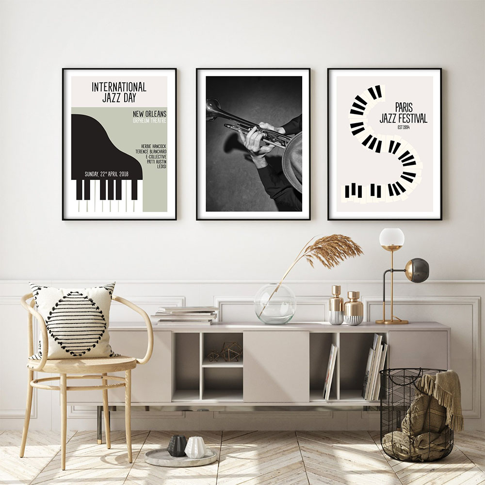 Obrazy na płótnie w stylu vint – Picture Of Musical Instrument recenzja i cena