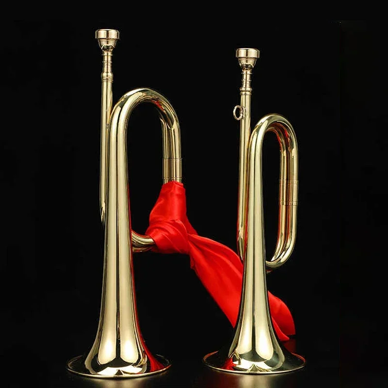 Trąbka mosiężna dla dzieci poc – Musical Instrument Bugle recenzja i cena
