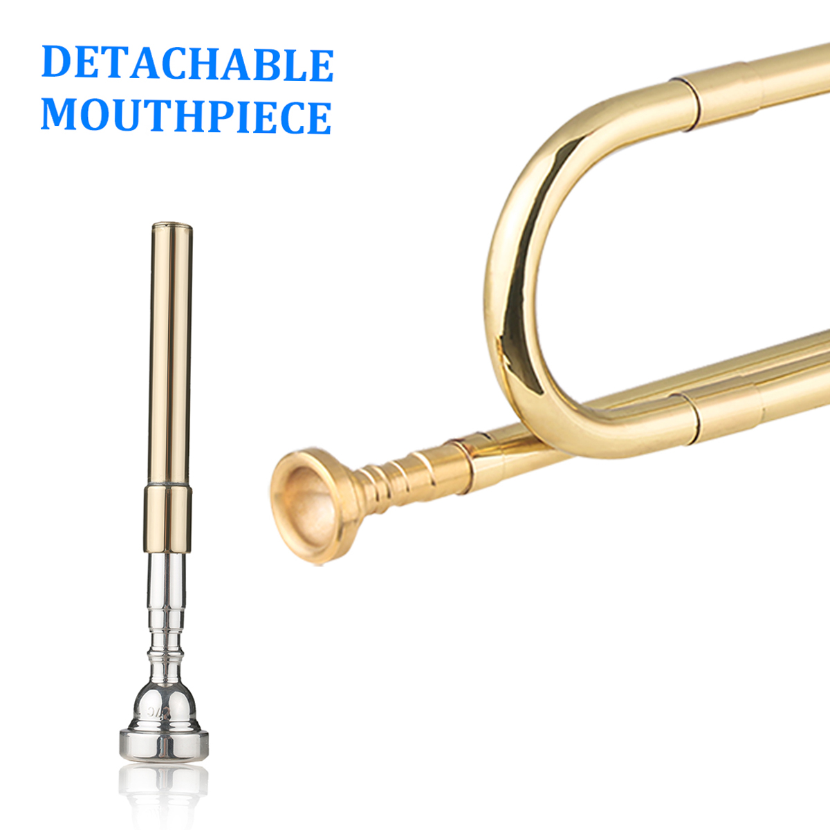 Mosiężna trąbka C Bugle Call P – Musical Instrument Bugle recenzja i cena