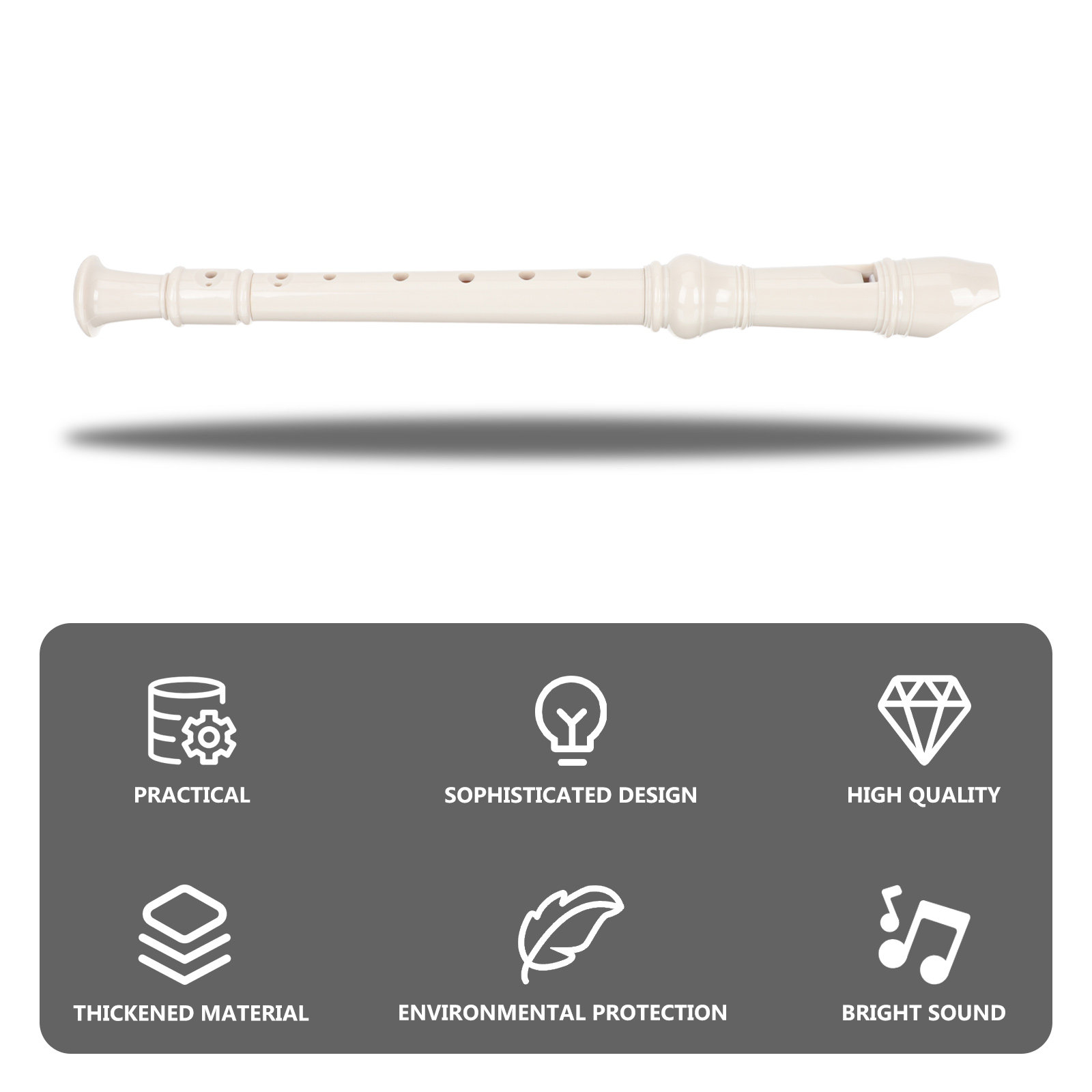 1 zestaw dziecięcej 8-otworowe – Soprano Recorder Plastic recenzja i cena