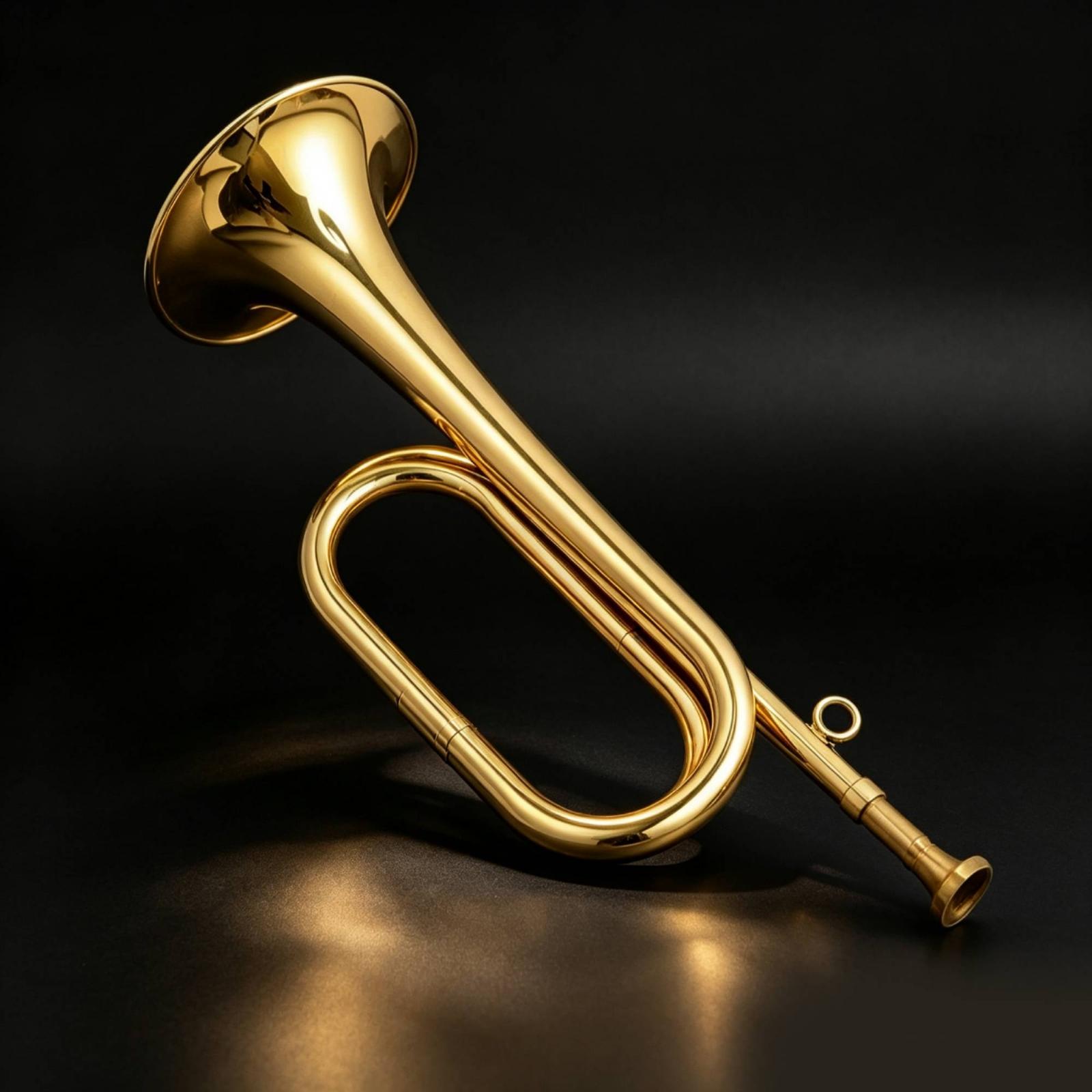 Mini mosiężny instrument muzyc – Musical Instrument Bugle recenzja i cena