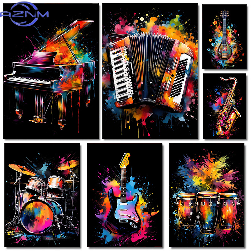 Klasyczne instrumenty muzyczne – Picture Of Musical Instrument recenzja i cena