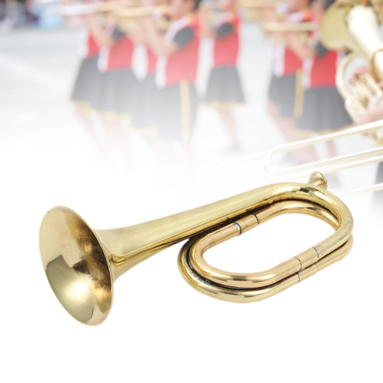 Trąbka mosiężna, instrument mu – Musical Instrument Bugle recenzja i cena