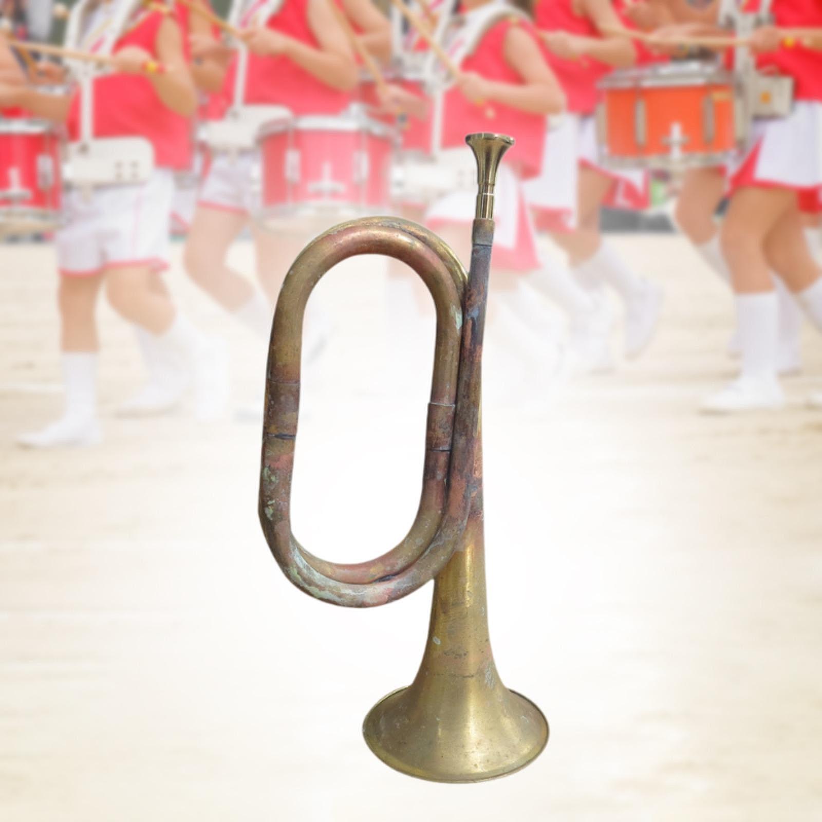 Trąbka mosiężna, instrument mu – Musical Instrument Bugle recenzja i cena