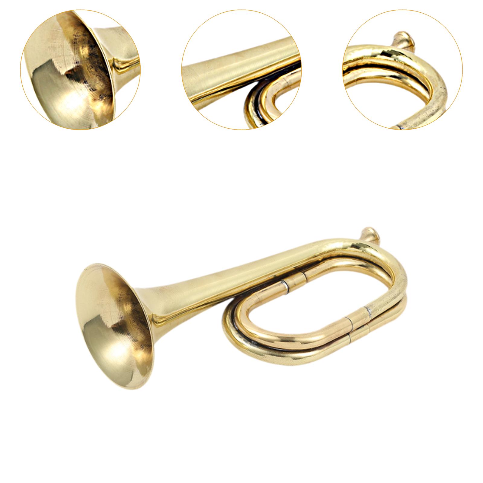 Trąbka mosiężna, instrument mu – Musical Instrument Bugle recenzja i cena