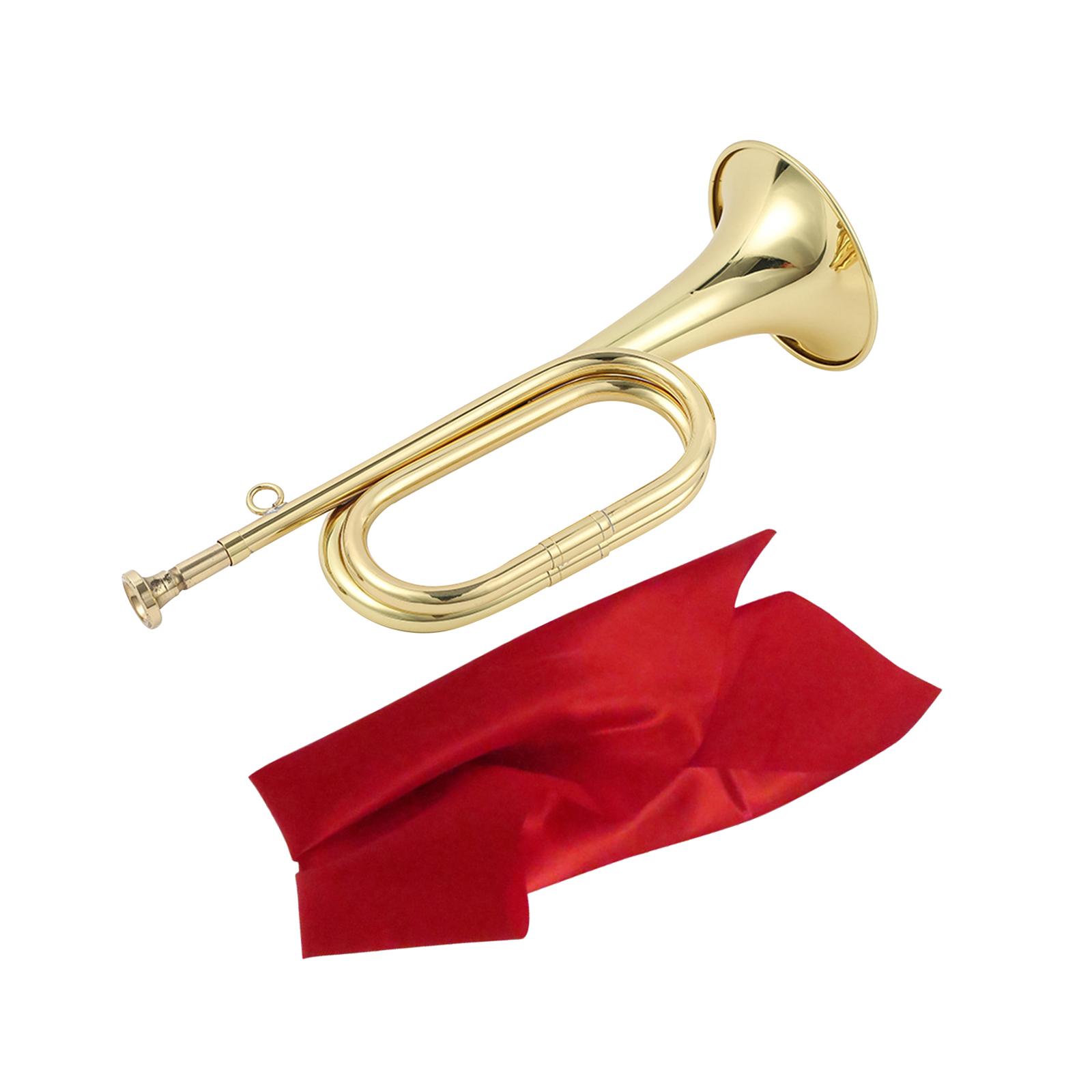 Mini Trąbka Mosiężna Ustnik do – Musical Instrument Bugle recenzja i cena